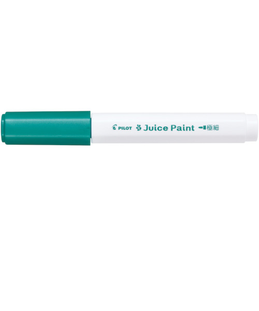 パイロット（PILOT）　マーカー　ジュースペイント　メタリックカラー　極細　SJP-20EF　メタリックグリーン