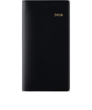 【2026年1月始まり】　高橋書店　ニューダイアリー9　手帳判　ウィークリー見開き2週間　71　黒　月曜始まり