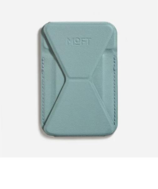 モフト（MOFT）　Snap-On　スマホスタンド　スモークターコイズ