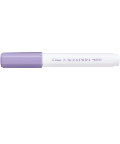 パイロット（PILOT）　マーカー　ジュースペイント　パステルカラー　極細　SJP-20EF　パステルバイオレット