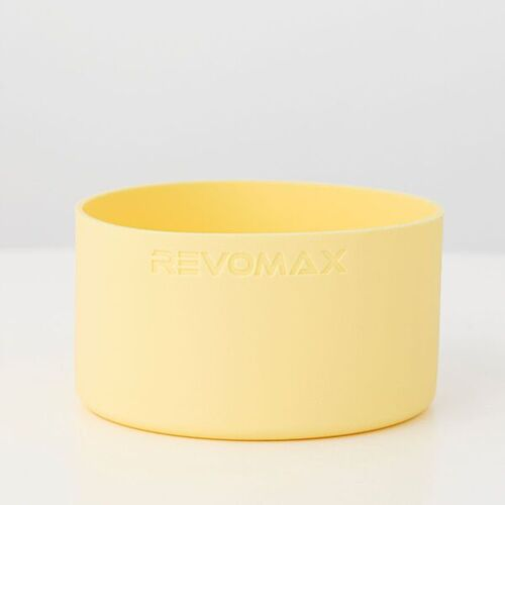 レボマックス（REVOMAX）　SILICONE　COVER　S（対応サイズ9oz、12ozSLIM、16oz）　バナナシェイク