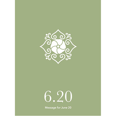 草紙堂　花結びメッセージカード　6月20日