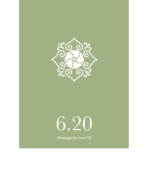 草紙堂　花結びメッセージカード　6月20日