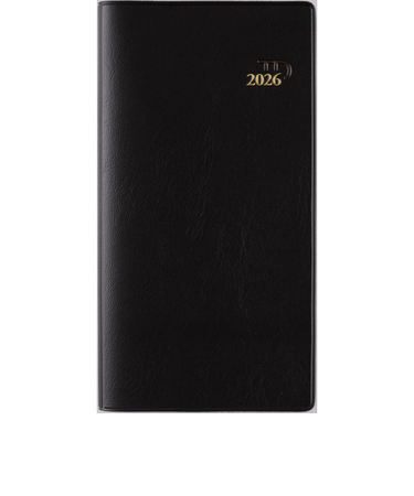 【2026年1月始まり】　高橋書店　ニューダイアリー2　手帳判　ウィークリーレフト　77　茶　月曜始まり