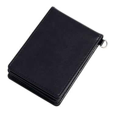 レイメイ藤井　グロワール（GLOIRE）　パスケース（縦型5面窓付）　GLP1167B　ブラック