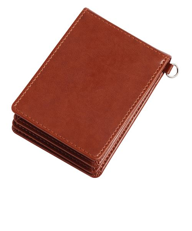 レイメイ藤井　グロワール（GLOIRE）　パスケース（縦型5面窓付）　GLP1167C　ブラウン