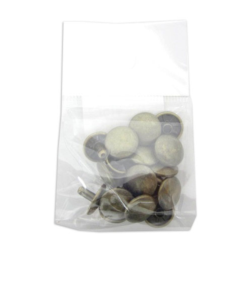 中西　特大カシメ両面並足　AT　10個入