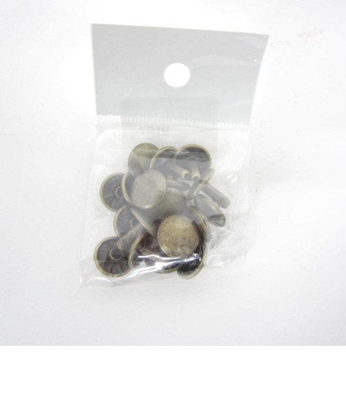 中西　特大カシメ両面足長　AT　10個入