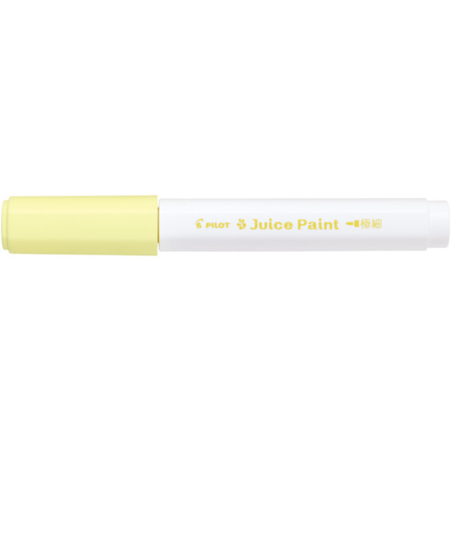 パイロット（PILOT）　マーカー　ジュースペイント　パステルカラー　極細　SJP-20EF　パステルイエロー