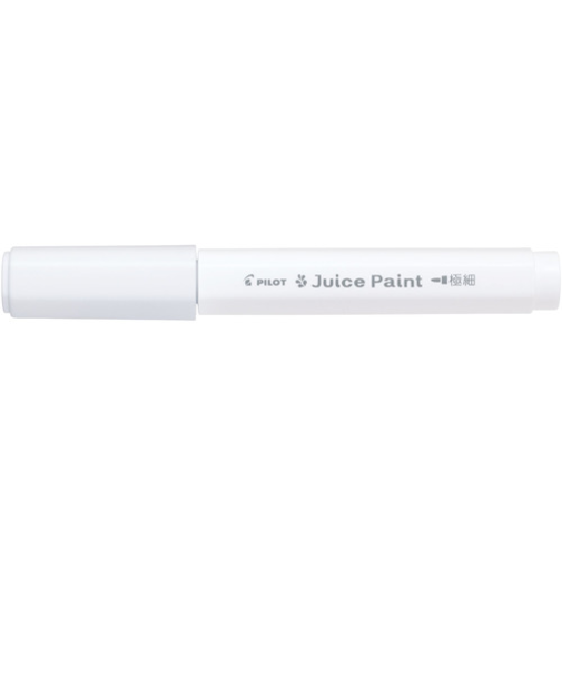 パイロット（PILOT）　マーカー　ジュースペイント　パステルカラー　極細　SJP-20EF　ホワイト