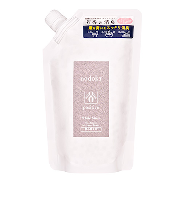 ハンズオリジナル　nodoka（ノドカ）　消臭フレグランスビーズ　リフィル　ホワイトムスク　400g