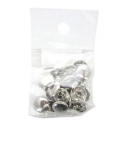 中西　特大カシメ両面並足　N　10個入