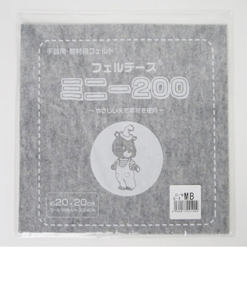 フェルト　ミニー　20cm角　MB