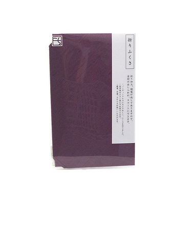 マルアイ　こち　折りふくさ　パープル