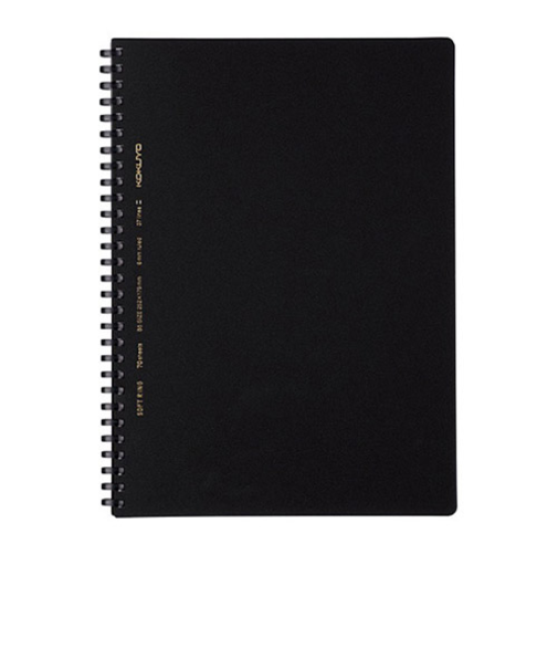 コクヨ（KOKUYO）　ソフトリングビジネス　ス-SV407B-D　B罫　B5　黒