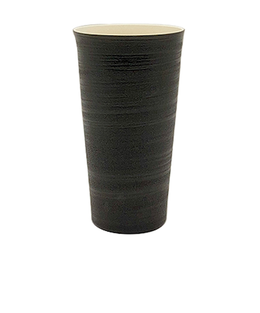 伝作窯　甲冑タンブラー　M　400mL　ブラック　信長