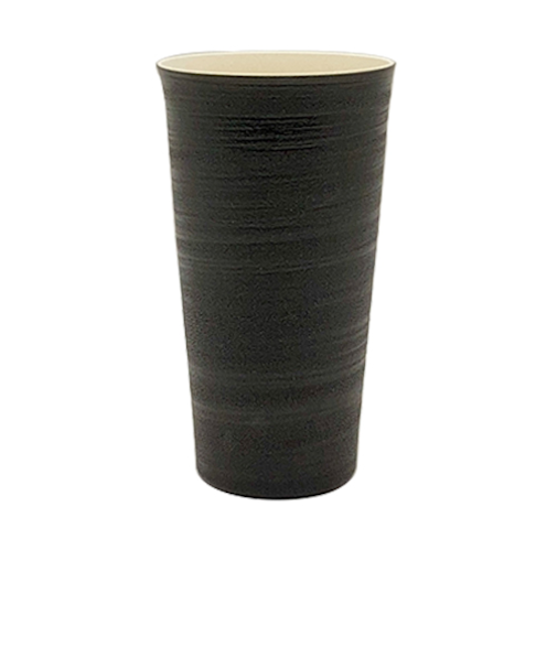 伝作窯　甲冑タンブラー　M　400mL　ブラック　信長