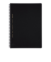 コクヨ（KOKUYO）　ソフトリングビジネス　ス-SV407S5-D　方眼罫　B5　黒