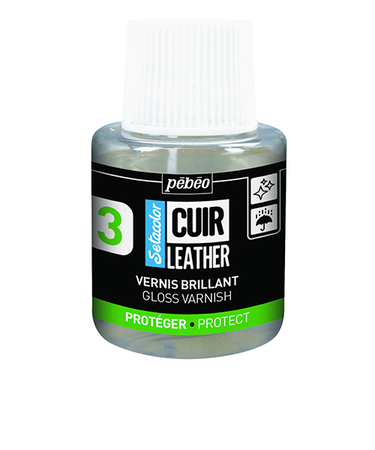 ペベオ（Pebeo）　セタカラーレザー　グロスバーニッシュ　110mL