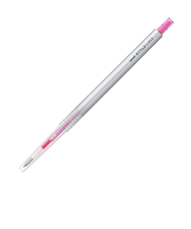 三菱鉛筆　スタイルフィット　ゲルインクボールペン　ノック式　（リフィル入）　（ユニボールシグノ）　UMN－139　0.28mm　ローズピンク