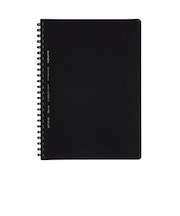 コクヨ（KOKUYO）　ソフトリングビジネス　ス-SV437S5-D　方眼罫　A5　黒