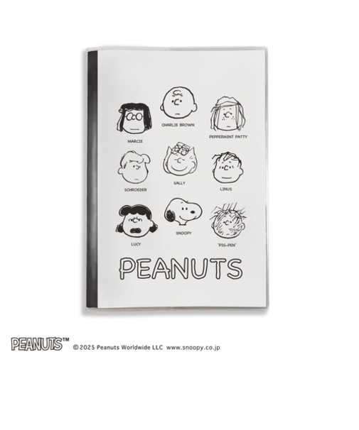 【2025年10月始まり】　フロンティア　PEANUTS　B6　マンスリーブロック　SN69079　FRIENDS　月曜始まり