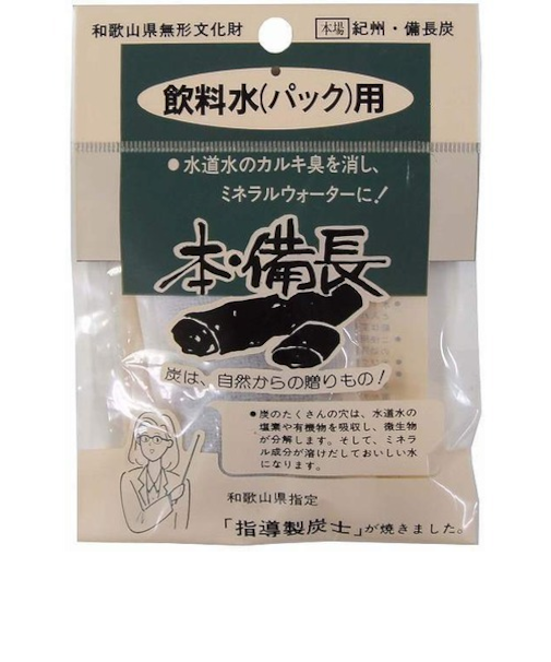 早川　本・備長炭　飲料水（パック）用
