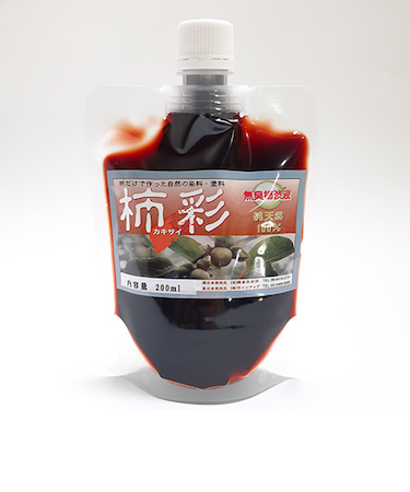 無臭柿渋　「柿彩」　パウチ　200mL