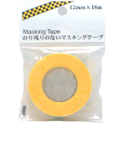 HCP　のり残りのないマスキングテープ　12mm×18m