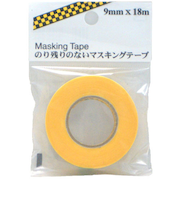 HCP のり残りのないマスキングテープ 9mm×18m
