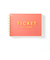 いろは出版　チケットギフトブック（TICKET　GIFT　BOOK）　レッド