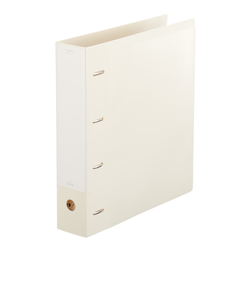 リヒトラブ（LIHIT　LAB.）　ミファ（myfa）　コレクションファイル　ワイド　F3301－0　ミルキーホワイト