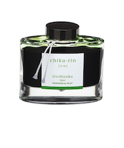 パイロット（PILOT）　万年筆インキ　色彩雫　50ｍL　INK－50－CHK　竹林