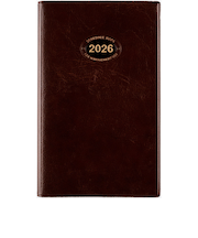 【2026年1月始まり】　高橋書店　ビジネス手帳4　手帳判　ウィークリーレフト　52　茶　月曜始まり