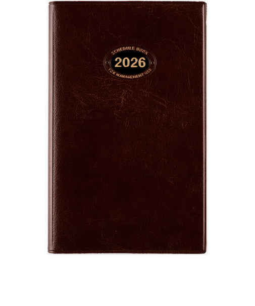 【2026年1月始まり】　高橋書店　ビジネス手帳4　手帳判　ウィークリーレフト　52　茶　月曜始まり