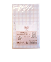 S＆Cコーポレーション　my　BuBu　リフィル　MY42　チェック　ピンク×パープル