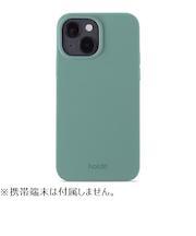 【iPhone15】　ホールディット（Holdit）　シリコンケース　15975　モスグリーン
