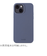 【iPhone15】　ホールディット（Holdit）　シリコンケース　15976　パシフィックブルー