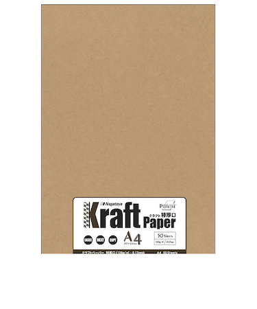 長門屋商店　クラフトペーパー　A4　特厚口　50枚入　ナ－672