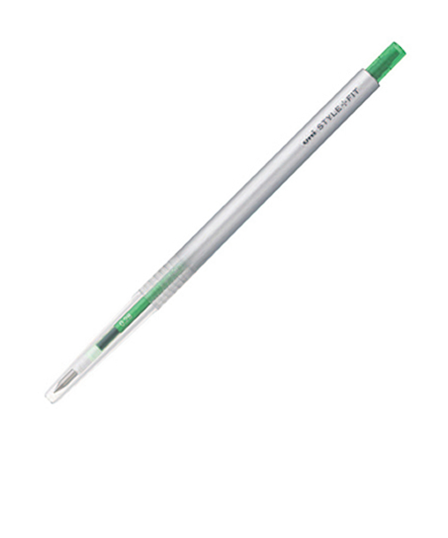 三菱鉛筆　スタイルフィット　ゲルインクボールペン　ノック式　（リフィル入）　（ユニボールシグノ）　UMN－139　0.28mm　グリーン