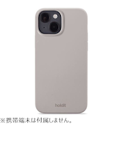 【iPhone15】　ホールディット（Holdit）　シリコンケース　15971　トープ