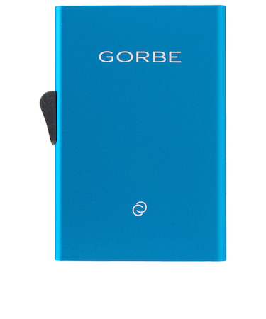 ゴルベ（GORBE）　アルミニウムカードホルダー　ブルー