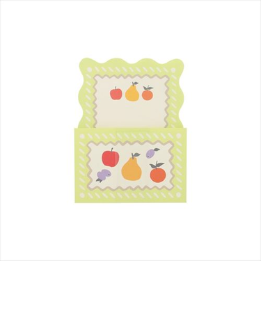 デルフォニックス（DELFONICS）　パルテ　ミニレターセット　501255　970　A（フルーツ）