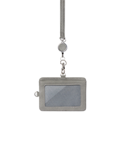 ハンズオリジナル　縦にも横にも使えるIDホルダー　グレー
