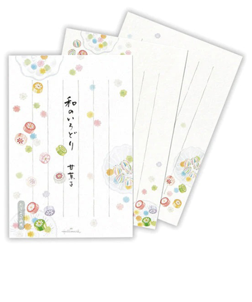 ホールマーク（Hallmark）　葉書箋　和のいろどり　819903　甘菓子2