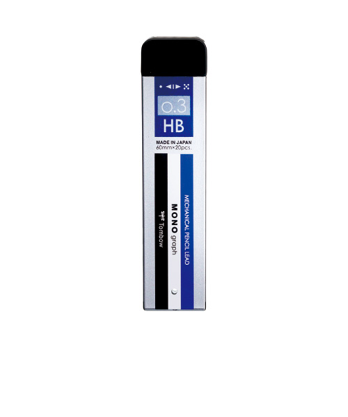 トンボ鉛筆（Tombow）　シャープ芯　モノグラフMG　0.3mm　HB　R3－MGHB01　モノカラー