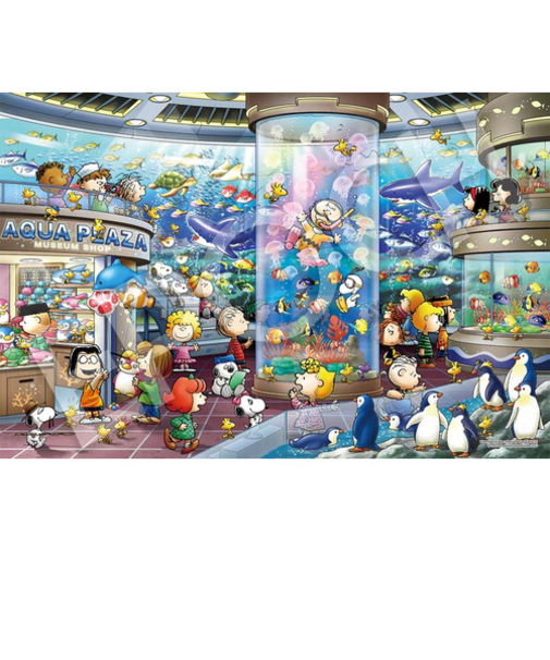 エポック社　PEANUTS　スヌーピー　アクアリウム　12-601s　1000ピース