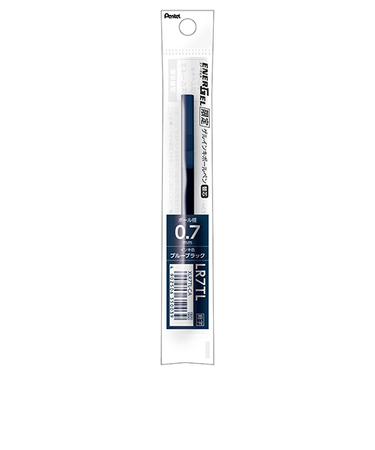 ぺんてる（Pentel）　ジェルボールペン替芯　0.7mm　XLR7TL-CA　ブルーブラック