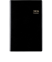 【2026年1月始まり】　高橋書店　ビジネス手帳2　手帳判　ウィークリーレフト　46　黒　月曜始まり