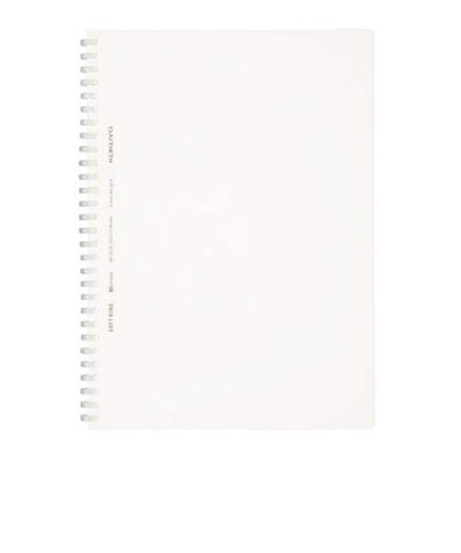 【お買い得】　コクヨ（KOKUYO）　ソフトリングクリア　ス-SV508WT-T　方眼ドット罫　B5　透明